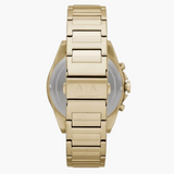  Shop Authentic Armani Exchange Drexler Chronograph Gold Dial Gold Steel Strap Watch For Men - AX2602 - Luxxuri