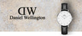  Shop Authentic Daniel Wellington Classic Petite Sheffield White Dial Black Leather Strap Watch For Women - DW00100186 - Luxxuri