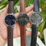  Shop Authentic Tommy Hilfiger Brooklyn Quartz Black Dial Brown Leather Strap Watch for Men - 1791510 - Luxxuri