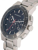  Shop Authentic Burberry The City Black Dial Silver Steel Strap Watch for Men - BU9380 - Luxxuri