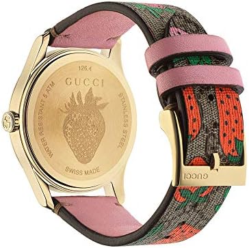  Shop Authentic Gucci G Timeless Brown Dial Brown Leather Strap Watch For Women - YA1264133 - Luxxuri