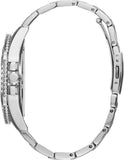  Shop Authentic Guess Atlas Chronograph Silver Dial Silver Steel Strap Watch For Men - W0668G7 - Luxxuri