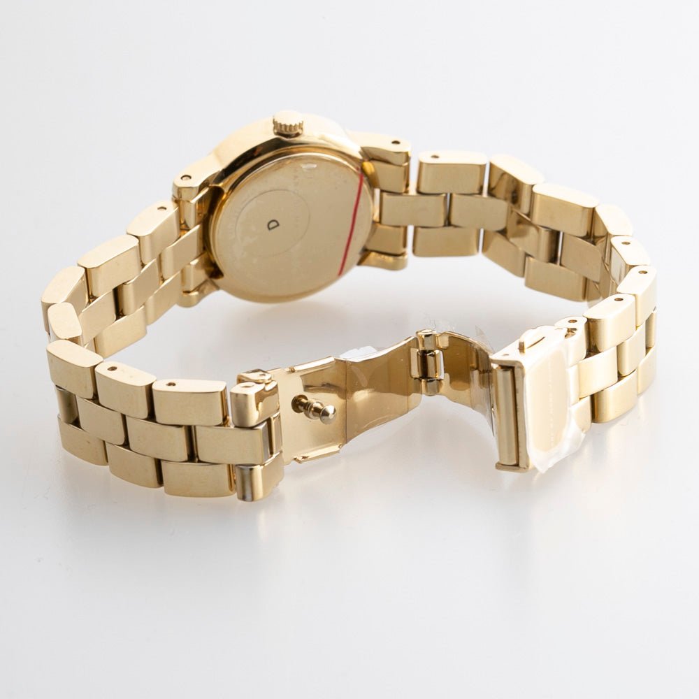  Shop Authentic Marc Jacobs Amy Dexter Gold Dial Gold Steel Strap Watch for Women - MBM3218 - Luxxuri