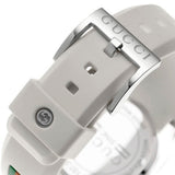  Shop Authentic Gucci Sync Quartz White Dial White Rubber Strap Unisex Watch - YA137302 - Luxxuri