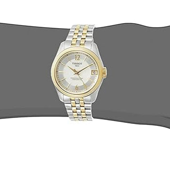  Shop Authentic Tissot Ballade Powermatic 80 Mother of Pearl Silver Dial Two Tone Steel Strap Watch For Women - T108.208.22.117.00 - Luxxuri