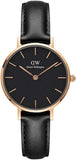  Shop Authentic Daniel Wellington Classic Petite Sheffield Black Dial Black Leather Strap Watch For Women - DW00100224 - Luxxuri