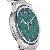  Shop Authentic Salvatore Ferragamo Sapphire Chrono Green Dial Silver Steel Strap Watch for Men - SFME00421 - Luxxuri