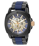  Shop Authentic Fossil Modern Machine Automatic Skeleton Blue Dial Two Tone Steel Strap Watch for Men - ME3133 - Luxxuri