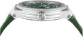  Shop Authentic Salvatore Ferragamo F-80 Classic Green Dial Green Rubber Strap Watch for Men - SFHY02722 - Luxxuri