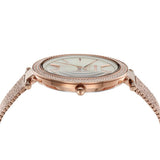  Shop Authentic Michael Kors Darci Quartz Mother of Pearl White Dial Rose Gold Mesh Bracelet Watch For Women - MK4519 - Luxxuri
