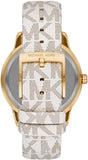  Shop Authentic Michael Kors Tibby Multifunction Silver Dial White Leather Strap Watch For Women - MK6967 - Luxxuri