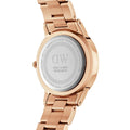  Shop Authentic Daniel Wellington Iconic Link Grey Dial Rose Gold Steel Strap Watch For Women - DW00100332 - Luxxuri