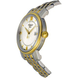  Shop Authentic Tissot T Classic Bridgeport Silver Dial Two Tone Mesh Bracelet Watch For Men - T097.410.22.038.00 - Luxxuri