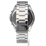  Shop Authentic Tommy Hilfiger Luke Chronograph Black Dial Silver Steel Strap Watch for Men - 1791104 - Luxxuri