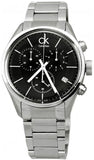  Shop Authentic Calvin Klein Masculine Chronograph Black Dial Silver Steel Strap Watch for Men - K2H27104 - Luxxuri