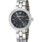  Shop Authentic Swarovski Daytime Rhinestone Grey Dial Silver Steel Strap Watch for Women - 5213681 - Luxxuri
