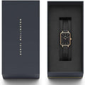  Shop Authentic Daniel Wellington Quadro Ashfield Black Dial Black Mesh Strap Watch For Women - DW00100433 - Luxxuri