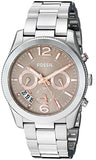  Shop Authentic Fossil Perfect Boyfriend Taupe Dial Silver Steel Strap Watch for Women - ES4146 - Luxxuri