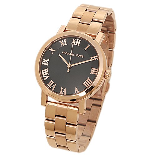 Shop Authentic Michael Kors Noire Black Dial Rose Gold Steel Strap Watch for Women - MK3585 - Luxxuri