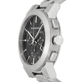  Shop Authentic Burberry The City Black Dial Silver Steel Strap Watch for Men - BU9351 - Luxxuri
