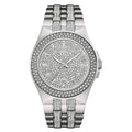  Shop Authentic Bulova Crystal Pave Silver Dial Silver Steel Strap Watch for Men - 96B235 - Luxxuri