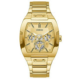  Shop Authentic Guess Phoenix Multi Function Gold Dial Gold Steel Strap Watch for Men - GW0456G2 - Luxxuri