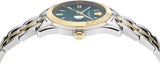  Shop Authentic Versace Greca Time Quartz Green Dial Two Tone Steel Strap Watch For Men - VE3K00422 - Luxxuri