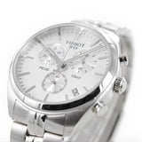  Shop Authentic Tissot T Classic PR 100 Chronograph Silver Dial Silver Steel Strap Watch For Men - T101.417.11.031.00 - Luxxuri
