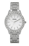  Shop Authentic Fossil Jesse White Dial Silver Steel Strap Watch for Women - ES2362 - Luxxuri