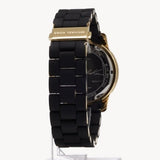  Shop Authentic Michael Kors Runway Chronograph Black Dial Black Silicone Strap Watch For Women - MK7385 - Luxxuri
