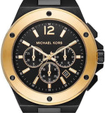  Shop Authentic Michael Kors Lennox Chronograph Black Dial Black Steel Strap Watch For Men - MK8941 - Luxxuri