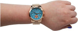  Shop Authentic Michael Kors Runway Chronograph Turquoise Dial Rose Gold Steel Strap Watch For Women - MK6164 - Luxxuri