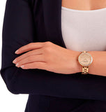  Shop Authentic Swarovski Daytime Analog Gold Dial Gold Steel Strap Watch for Women - 5182231 - Luxxuri