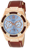  Shop Authentic Guess Limelight Quartz White Dial Brown Leather Strap Watch For Women - W0775L7 - Luxxuri