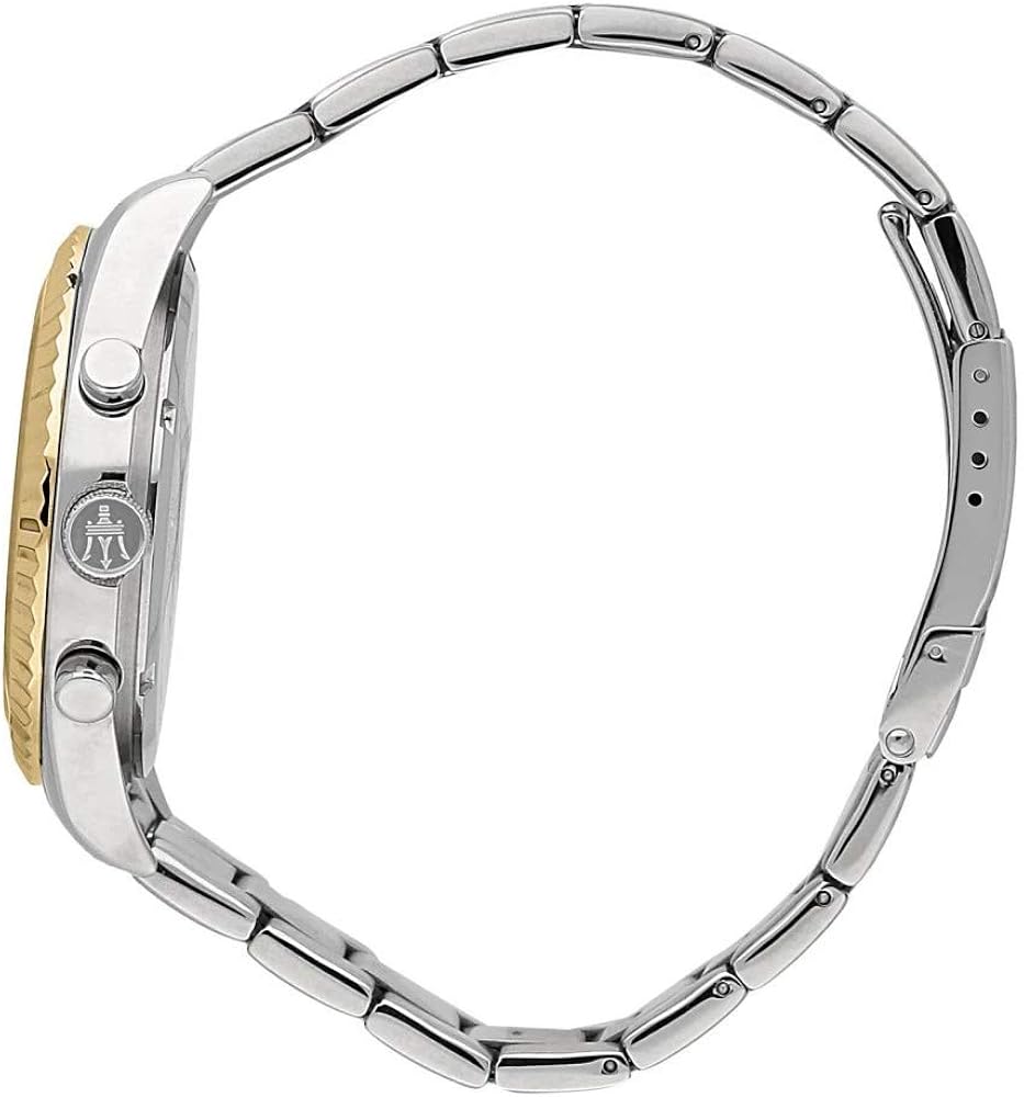  Shop Authentic Maserati Competizione Chronograph Black Dial Two Tone Steel Strap Watch For Men - R8853100016 - Luxxuri