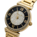  Shop Authentic Michael Kors Catlin Black Dial Gold Steel Strap Watch for Women - MK3338 - Luxxuri