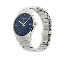  Shop Authentic Calvin Klein City Blue Dial Silver Steel Strap Watch for Men - K2G2G14Q - Luxxuri