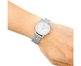  Shop Authentic Tissot Everytime Small White Dial Silver Mesh Bracelet Watch For Women - T109.210.11.031.00 - Luxxuri