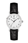  Shop Authentic Tissot Everytime Desire Medium White Dial Black Leather Strap Watch For Men - T109.410.16.032.00 - Luxxuri