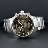  Shop Authentic Tissot T Classic Chrono XL Black Dial Silver Steel Strap Watch For Men - T116.617.11.057.01 - Luxxuri