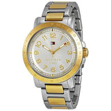  Shop Authentic Tommy Hilfiger Damen Silver Dial Two Tone Steel Strap Watch for Women - 1781398 - Luxxuri