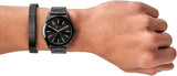  Shop Authentic Armani Exchange Nico Analog Black Dial Black Steel Strap Watch For Men - AX7102 - Luxxuri