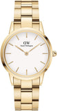  Shop Authentic Daniel Wellington Iconic Link White Dial Gold Steel Strap Watch For Men - DW00100343 - Luxxuri