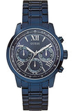  Shop Authentic Guess Chronograph Multifunction Blue Dial Blue Steel Strap Watch For Women - W0330L6 - Luxxuri
