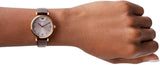  Shop Authentic Emporio Armani Classic Quartz Pink Dial Brown Leather Strap Watch For Women - AR1911 - Luxxuri