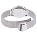  Shop Authentic Calvin Klein Minimal Blue Dial Silver Mesh Bracelet Watch for Women - K3M2212N - Luxxuri