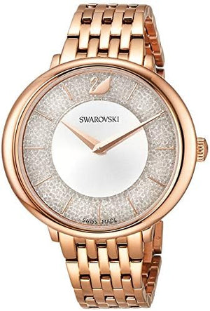  Shop Authentic Swarovski Crystalline Chic Analog Silver Dial Rose Gold Steel Strap Watch for Women - 5544590 - Luxxuri