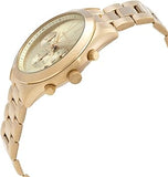  Shop Authentic Michael Kors Slim Runway Chronograph Gold Dial Gold Steel Strap Watch For Men - MK8909 - Luxxuri