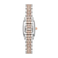  Shop Authentic Emporio Armani Gianni T Bar White Mother Of Pearl Dial Two Tone Steel Strap Watch For Women - AR11519 - Luxxuri