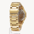  Shop Authentic Michael Kors Raquel Three Hand Crystals Gold Dial Gold Steel Strap Watch For Women - MK7398 - Luxxuri